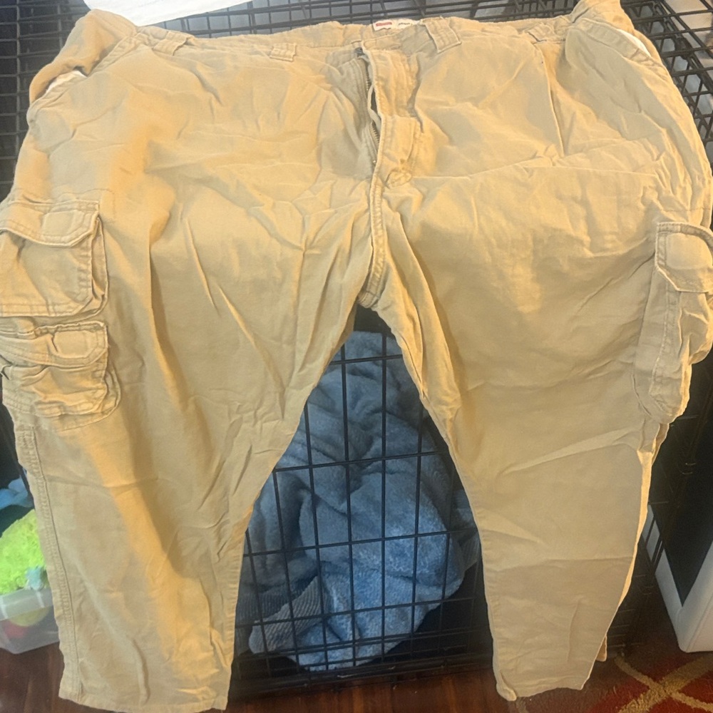 Wrangler Men's Khaki Cargo Pants
